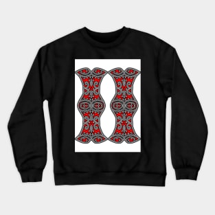 tribal batak motif 11 Crewneck Sweatshirt